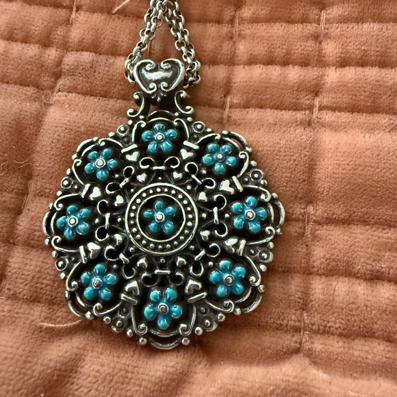 Brighton Jewelry - Brighton Lucia Medallion Necklace